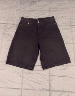 H&M baggy jean shorts