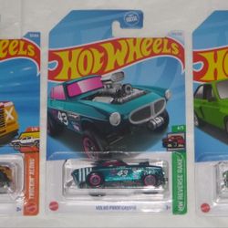 Hot Wheels Super Treasure Hunt Volvo P1800 Gasser Ford Escort R52000 2026 Drift Ender