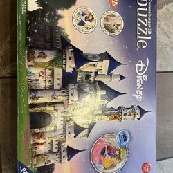 Ravensburger Disney Castle 216 Piece 3D Jigsaw Puzzle for Kids and Adults 