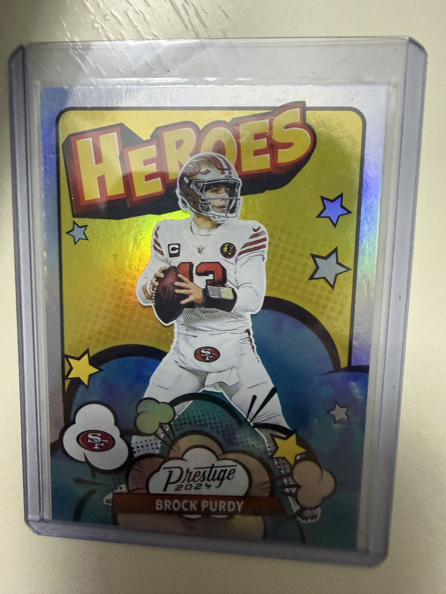 Brock Purdy Hereos Prestige Card