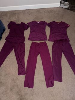 Wine Purple Scrubs