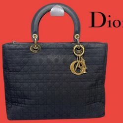 Authentic vintage Christian Dior Lady Cannage  bag in great shape