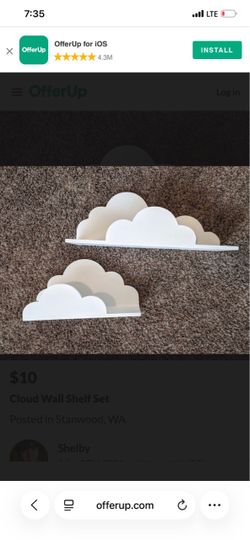 Cloud shelves