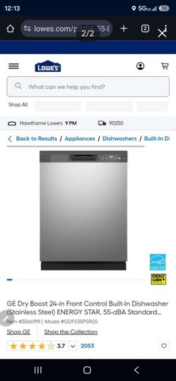 Ge Dishwasher Brand New
