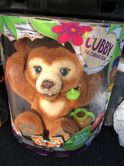 FurReal Cubby The Curious Bear Interactive Plush Toy