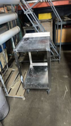 Stainless Steel Rolling Cart