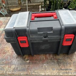 Tool Box With Tote Tray