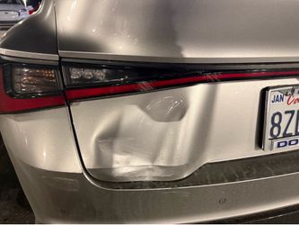 2021–2023 Lexus IS 350 OEM Rear Parts – Trunk, Rear Bumper & Rear Diffuser (Atomic Silver)