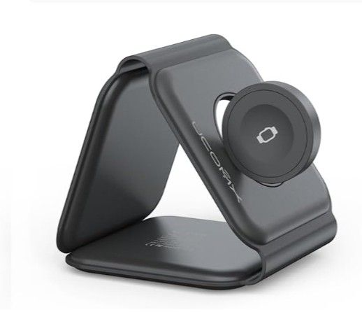 3 in 1 Nano Wireless Charger, Foldable Magnetic Charging Station