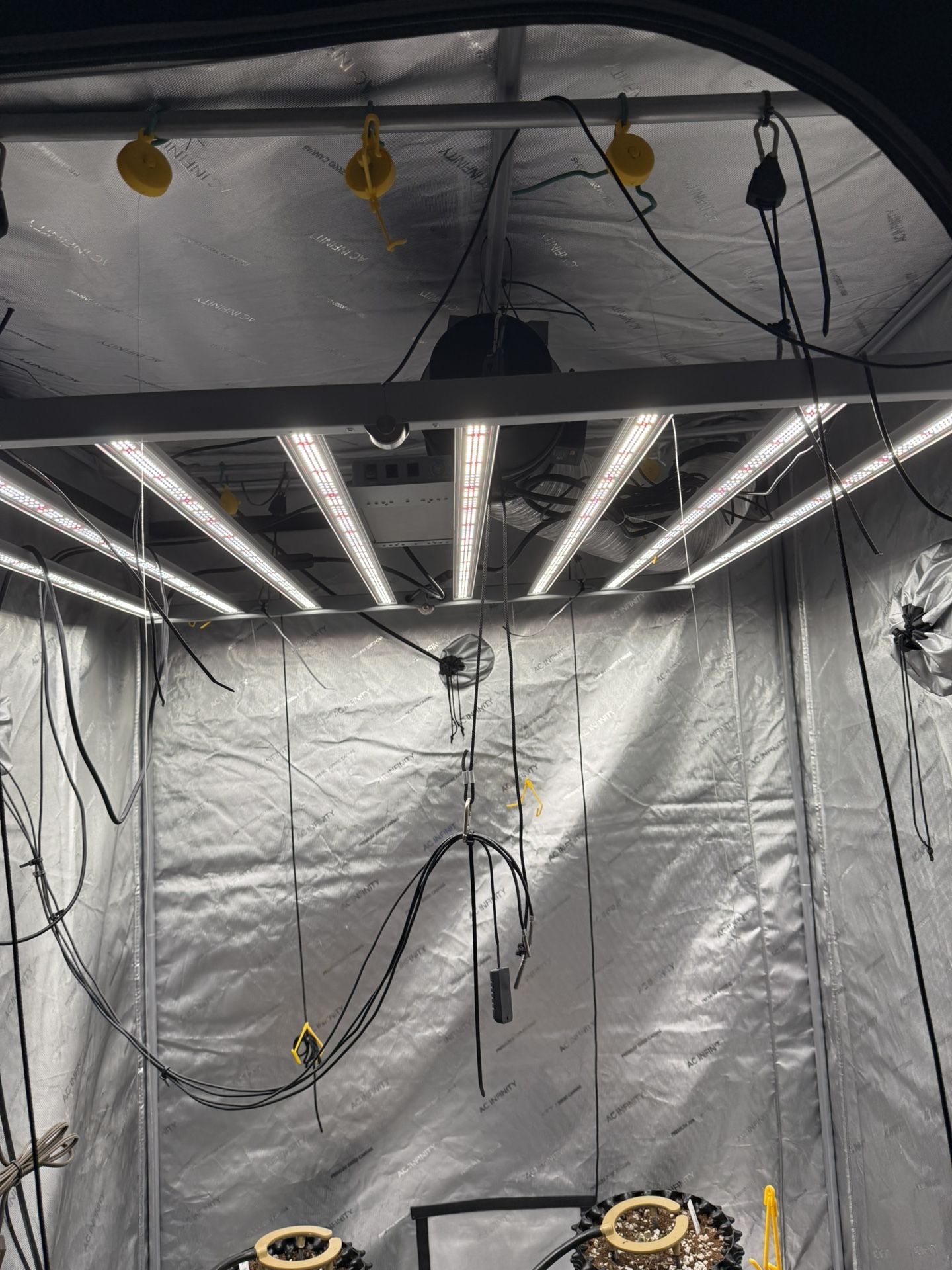 Mars Hydro FC6500 (730w) Grow Light X2 , Ac Infinity 5x5 Grow Tent, Ac Infinity Fans , And More