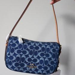 Coach Kailey Shoulder Bag In Signature Denim CY701