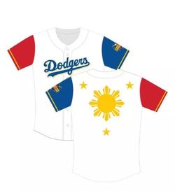 2019 Dodgers Filipino Night Jersey