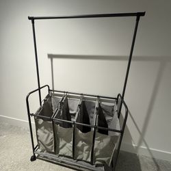 Laundry Sorter Hamper Like New 