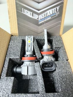 RAMHORN H11 Light bulbs 300% brightness 1:1 Mini Size Plug & Play Fog Light 2Pks