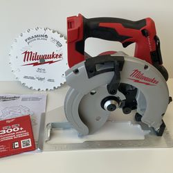 Milwaukee 2631-20 M18 18V Lithium-Ion Brushless Cordless 7-1/4 in. Circular Saw (Tool-Only)