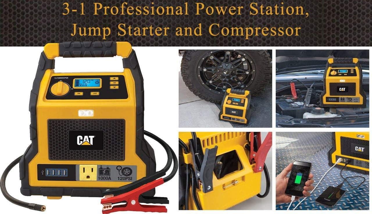 Arrancador De Carro CAT 1200 Peak AMP Digital Jump Starter for Sale in Cumberland, IN OfferUp