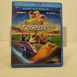 BLU RAY / DVD COMBO PACK TURBO. $5