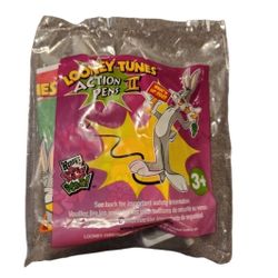 Vintage 2001 Wendy's Looney Tunes Action Pens II Bugs Bunny Whats Up Doc? New