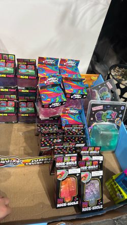 📣💥SQUISHY CUBES AND POPSICLE AND JELLYFISH