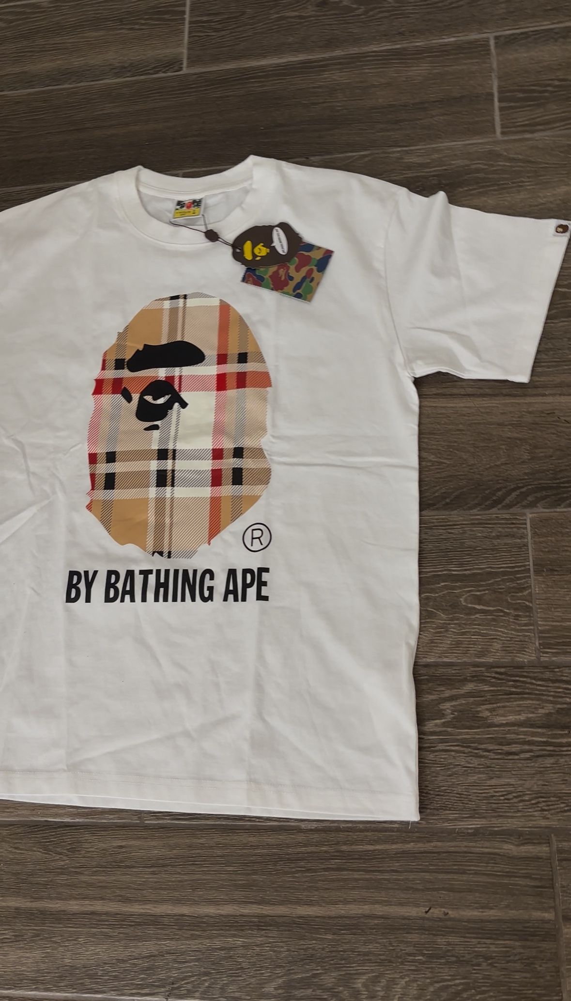 Burberry Bape Shirt Size Large