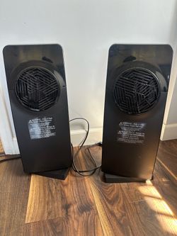 Two room heaters