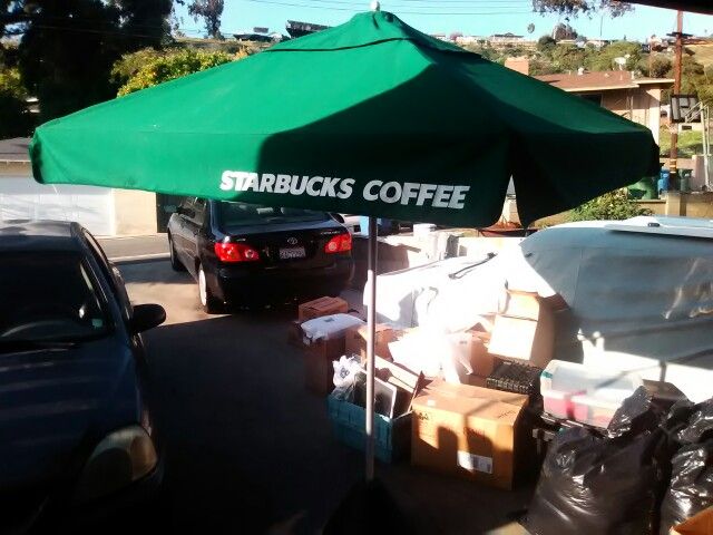 Starbucks Umbrella