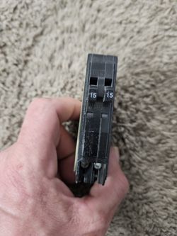 Square D type qo tandem 15 amp