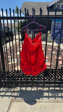 Red cocktail torrid dress