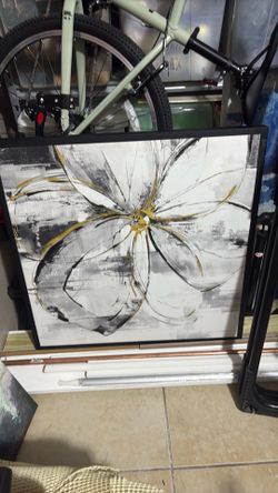 Wall Art Picture Modern Flower