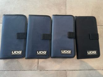 UDG Professional DJ CD Wallets (Set of 4) – Holds 96 CDs Total