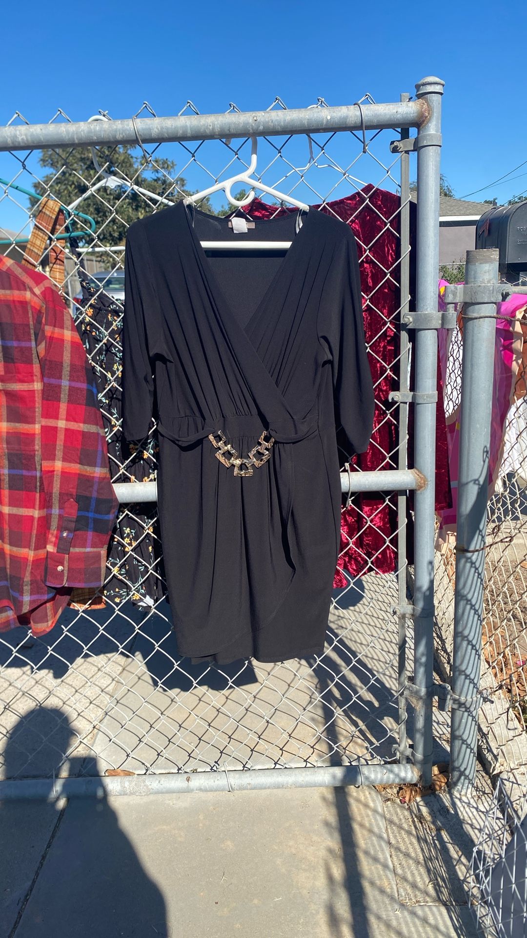 Black And Gold Dress