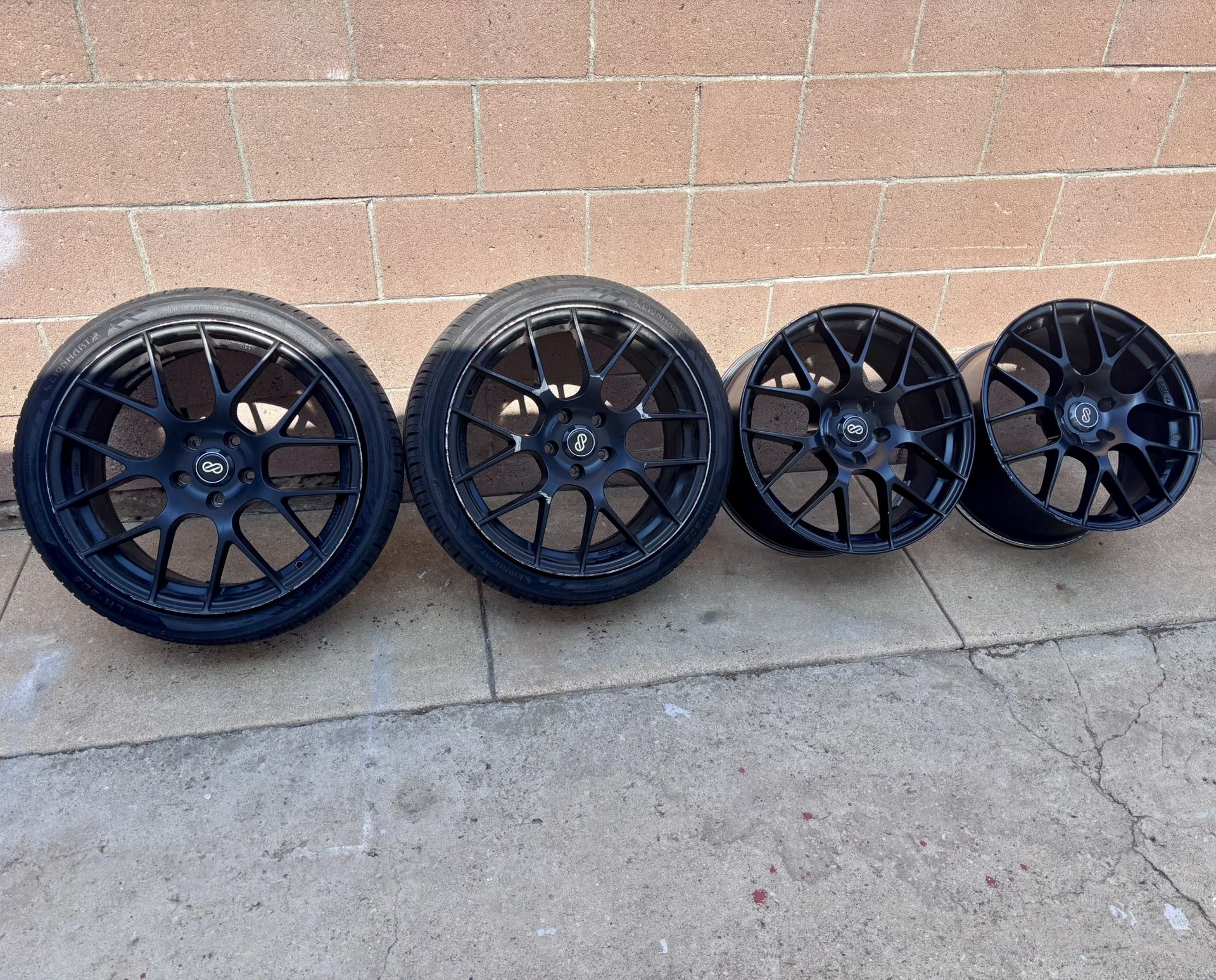 (4) ENKEI WHEELS 18” 5x114.3mm (all Same Size)