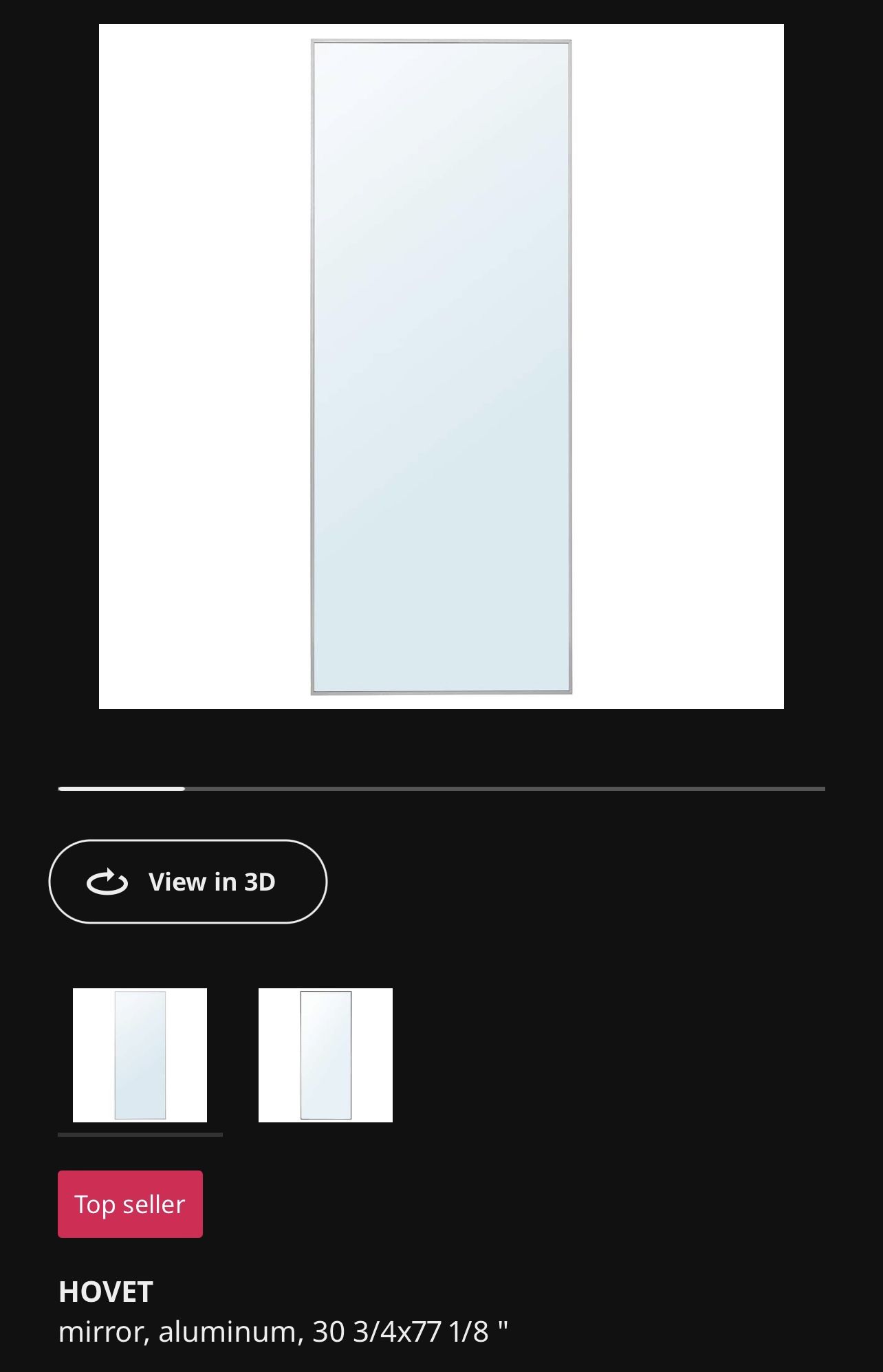 IKEA Hover Mirror