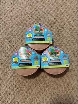 NEW SEALED Crazy Fun Mystery Green Holographic Squishy Bun Set (Bundle of 3)