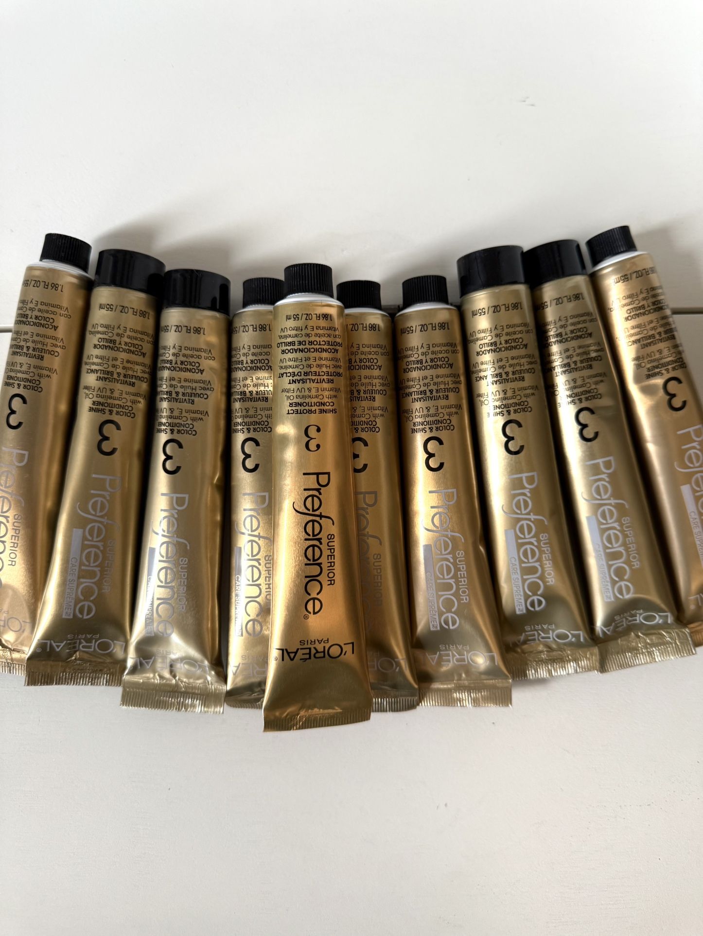 L'oréal preference hair conditioner 1.86 oz 10 counts all new