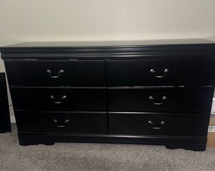 All Black Dresser