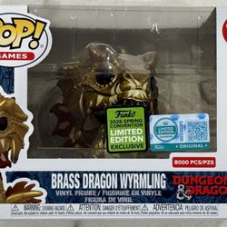 Funko Pop! Dungeons Dragons Brass Dragon Wyrmling 1201 LE 8000