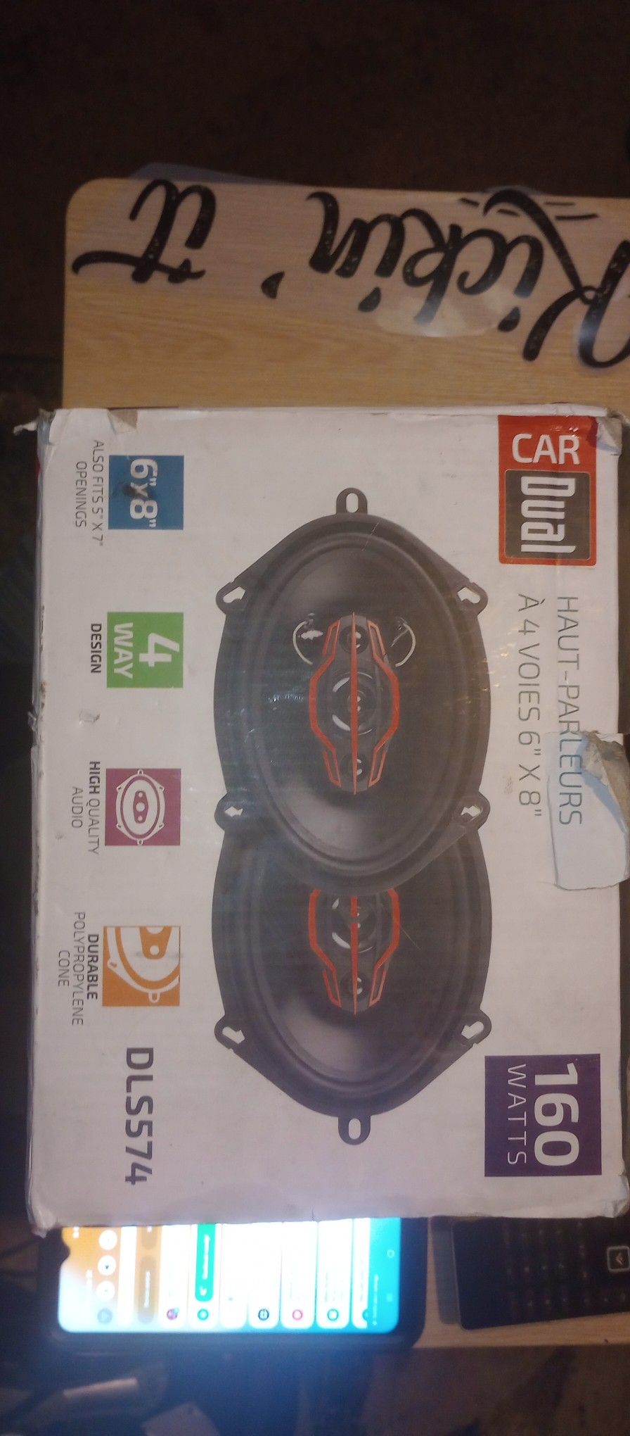 Car Speakers 6x8 4 Way Speakers 