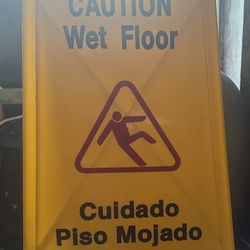 Caution Wet Floor Sign