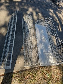 Metal rock shelf