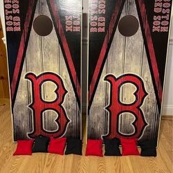 Boston Red Sox Corn Hole Boards 