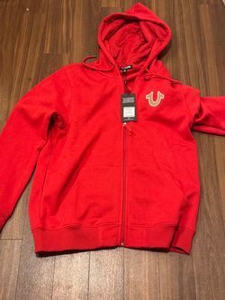 True religion zippered hoodie
