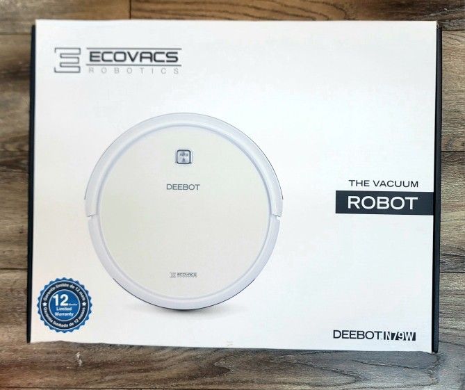 Ecovacs Deebot N79W Robotic Vacuum Cleaner with App Control - White (BRAND NEW FACTORY SEALED)