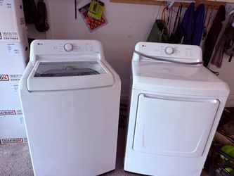 Washer and dryer  LG