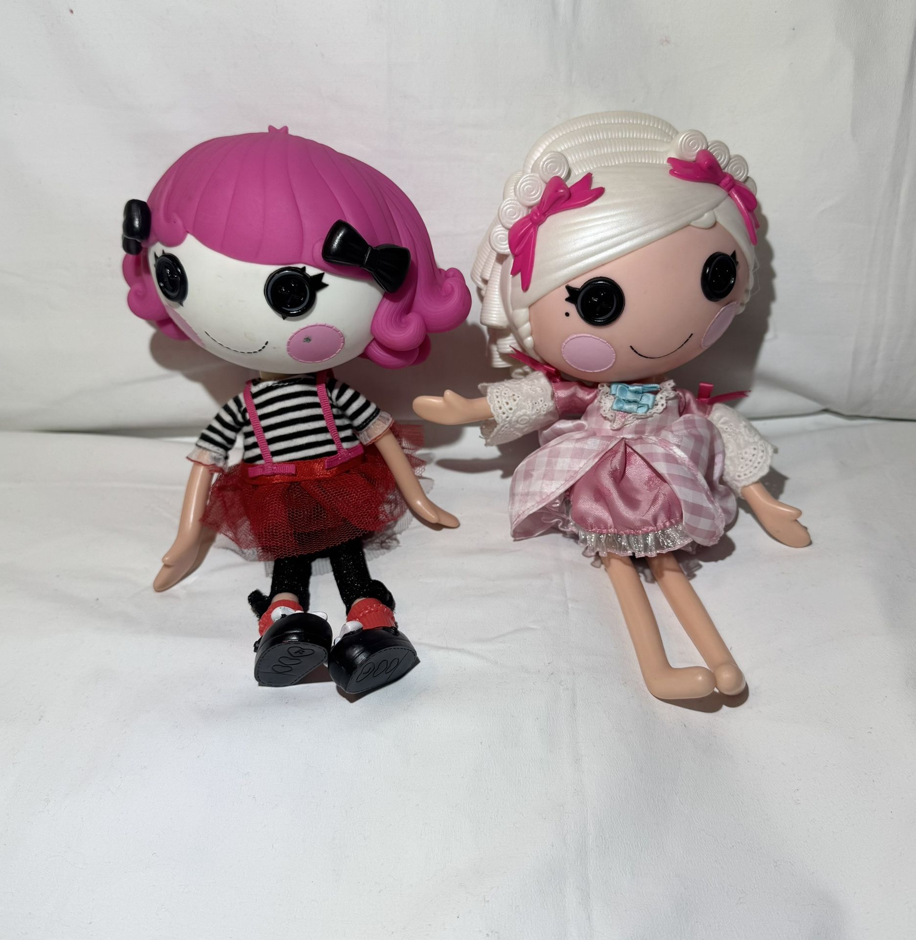 Vintage Lalaloopsy Charlotte Mime & SEW ROYAL SUZETTE PRINCESS