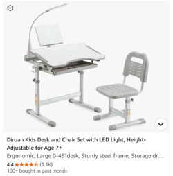 Kids Desk and Chair Set