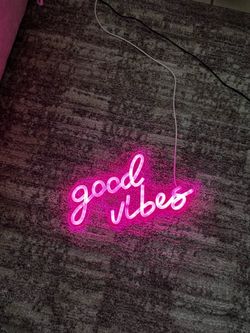 Good Vibes Neon Sign
