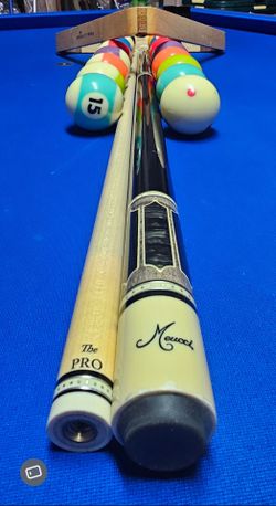 Meucci Pool 2020 Black Pearl Edition With A Pro Shaft 12.5 Tip