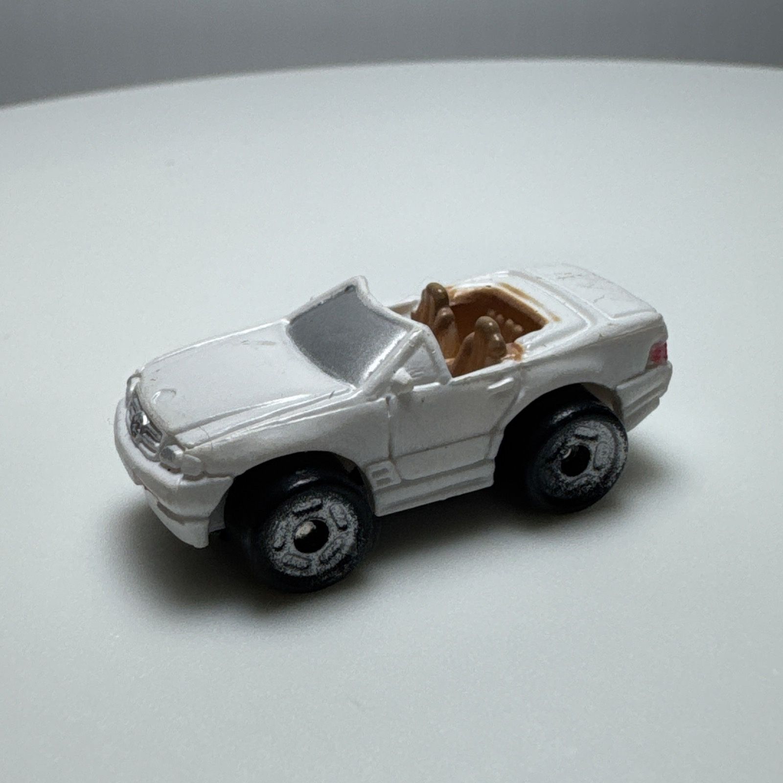 Micromachine Charm Max 96’ Mercedes-Benz Convertible White Rare