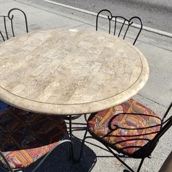 4 Chair Table Set